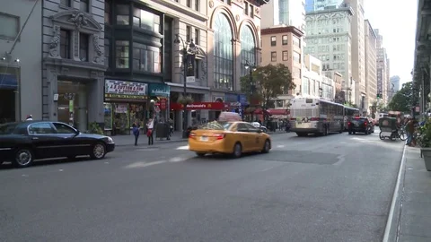New York traffic Stock Footage 77168278