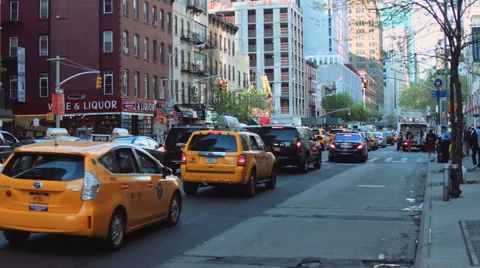New York Traffic Jam Stock-Footage 50982028
