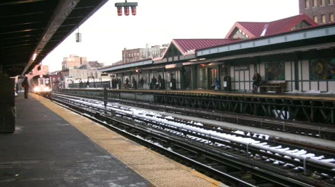 New York Train Stock Footage 645504
