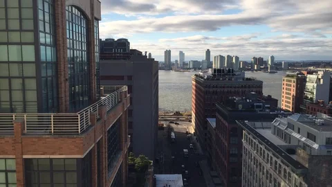 New York Tribeca Timelapse Stock Footage 129053229