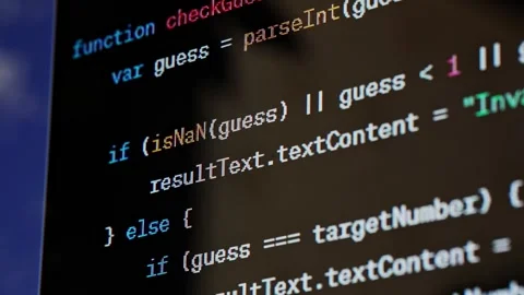 New York, USA - 31.05.2023: JavaScript code written by Chatgpt. Editorial. Stock Footage 243363759