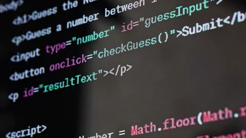 New York, USA - 31.05.2023: JavaScript code written by Chatgpt. Editorial. Stock Footage 243363760