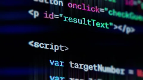 New York, USA - 31.05.2023: JavaScript code written by Chatgpt. Editorial. Stock Footage 243363766