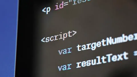 New York, USA - 31.05.2023: JavaScript code written by Chatgpt. Editorial. 写真素材