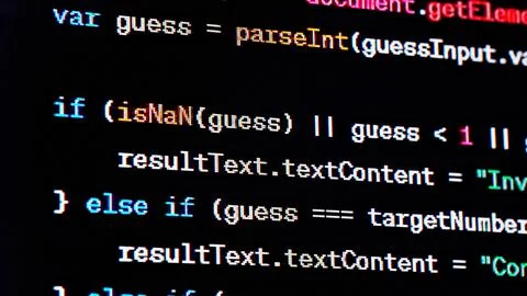 New York, USA - 31.05.2023: JavaScript code written by Chatgpt. Editorial. Stock Photos