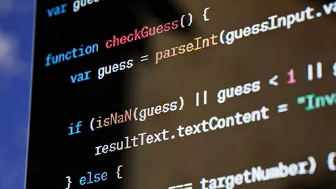 New York, USA - 31.05.2023: JavaScript code written by Chatgpt. Editorial. Stock Photos
