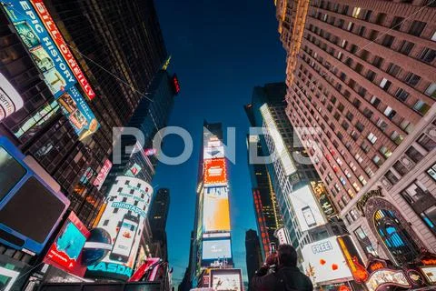 New York, Usa - December 20, 2013: Times Square In Downtown Manh