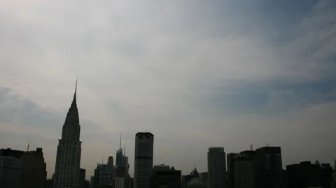 New York View 018 PJPEG 30fps.mov Stock Footage