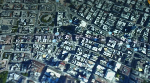 New york on the world map Stock Footage 47749755