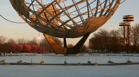 New York Worlds Fair Unisphere 動画素材 51237185