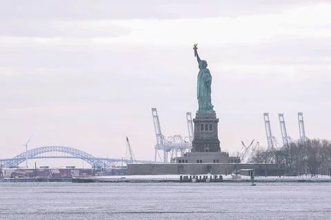 New Yorkers react to snow storm after it passes, New York, USA - 26 Jan 2026 Stock Photos