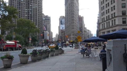New Yorks streets. Stock Footage 97722332
