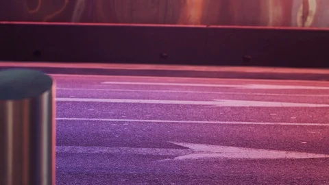 New York's Times Square Empty during coronavirus COVID-19 pandemic Stock Footage 127450330