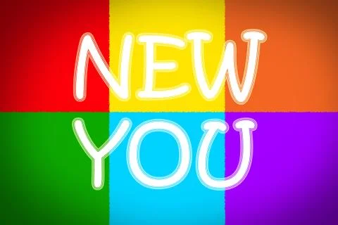 New you concept Stock Illustration