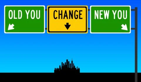 New you Stock Illustration