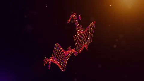 New Zealand Connected Intelligence Network Map Reveal Motion Graphics Stock Footage 337407079