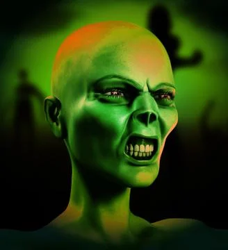 New Zombie Stock Illustration