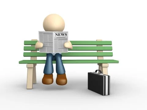Newapaper Stock Illustration