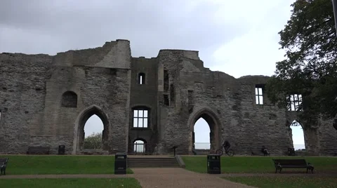 NEWARK CASTLE Stock Footage 68440241