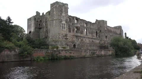 NEWARK CASTLE Stock Footage 68440306