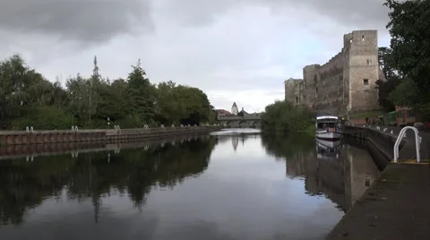 NEWARK CASTLE Stock Footage 68440354