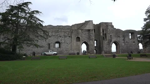 NEWARK CASTLE Stock Footage 68440567