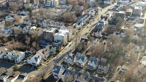 Newark New Jersey East Orange Stock Footage 99321269