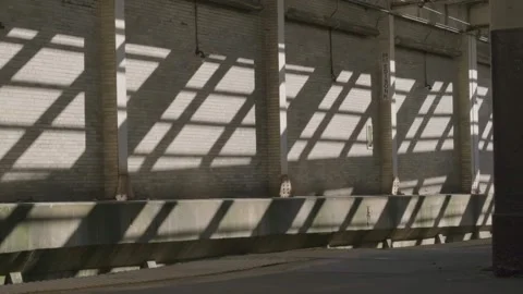 Newark, NJ 2025/04/09  Interior Structure of Train Station Stock Footage 306690920