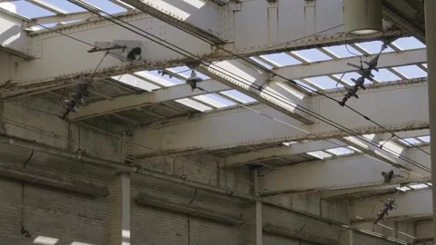 Newark, NJ 2025/04/09  Interior Structure of Train Station Stock Footage 306690934