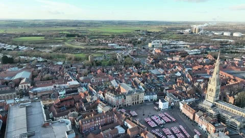 Newark-on-Trent Stock Footage 300959691