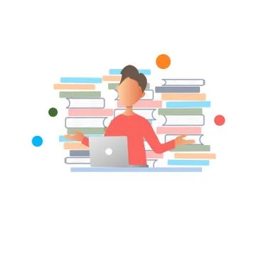 Newbie concept vector illustration. Stock Illustration