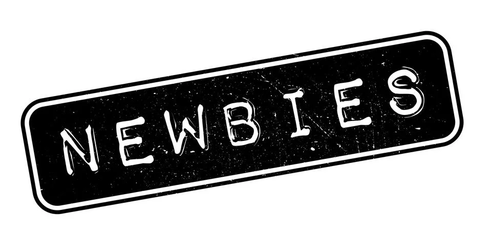 Newbies rubber stamp Stock Illustration