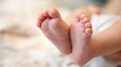 Baby Foot Stock Photo - Download Image Now - Babies Only, Baby