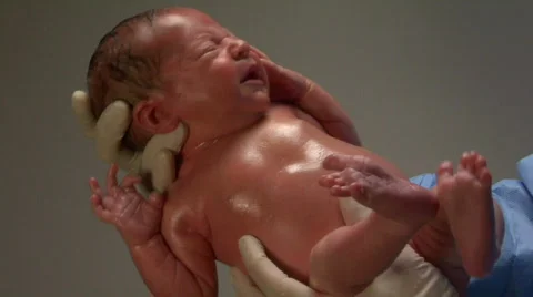 Newborn baby Stock Footage 845232