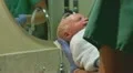 newborn baby's first bath 03 Video HD