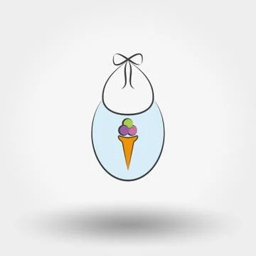 Newborn clothes Stock Illustration