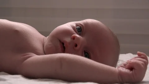 Newborn fixing the hallucinated look Stock-Footage 94223545
