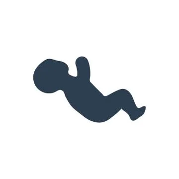 Newborn Icon Illustrazione stock