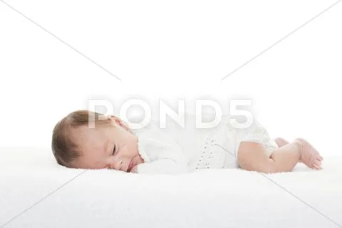 Newborn infant Stock Photos
