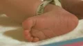 newborn infant's foot HD 동영상