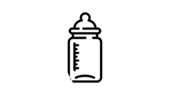 Baby milk bottle icon animation | Stock Video | Pond5 Baby milk bottle icon animation | Stock Video | Pond5