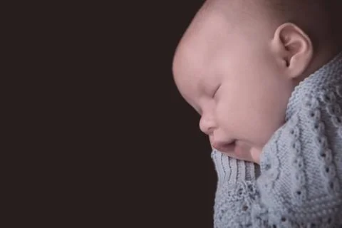 Newborn sleeping Stock Photos