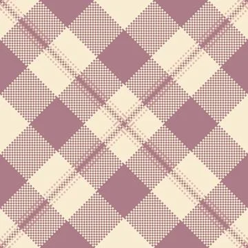 Newborn vector tartan seamless, unique check plaid textile. 20s texture fab.. Stock Illustration