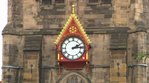 Newcastle Cathedral Stock Footage 8950681