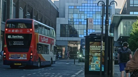 Newcastle City centre, Eldon Square Stock-Footage 161250101