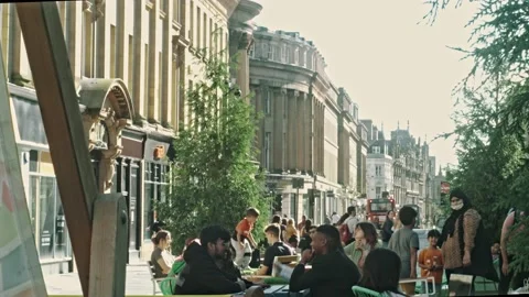Newcastle City centre, Eldon Square Stock-Footage 161479953