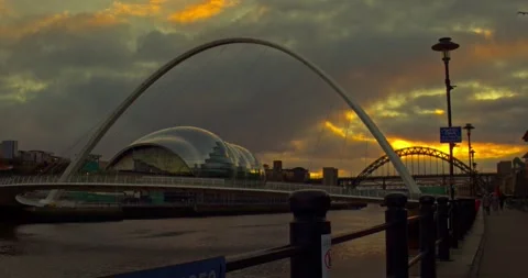 Newcastle City centre, Eldon Square Video stock 169891371
