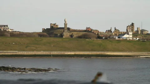 Newcastle harbor Stock Footage 661419