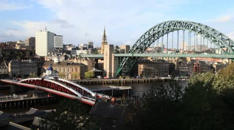 Newcastle upon Tyne Video stock 8846524