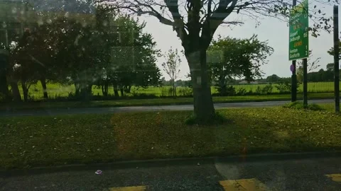 Newcastle Upon Tyne inside Bus view Stock Footage 162863180
